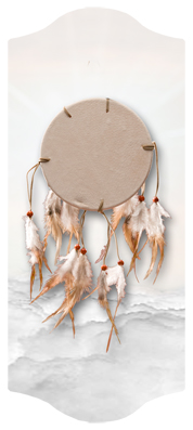 DARAY-C-129-WT Arapaho Prayer White